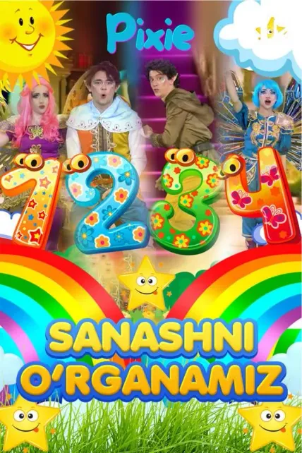 1 2 3 4 sanashni o'rganamiz (Piksi)